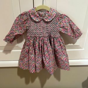 Springtime Easter dress by Question Everything. 9-12 months.